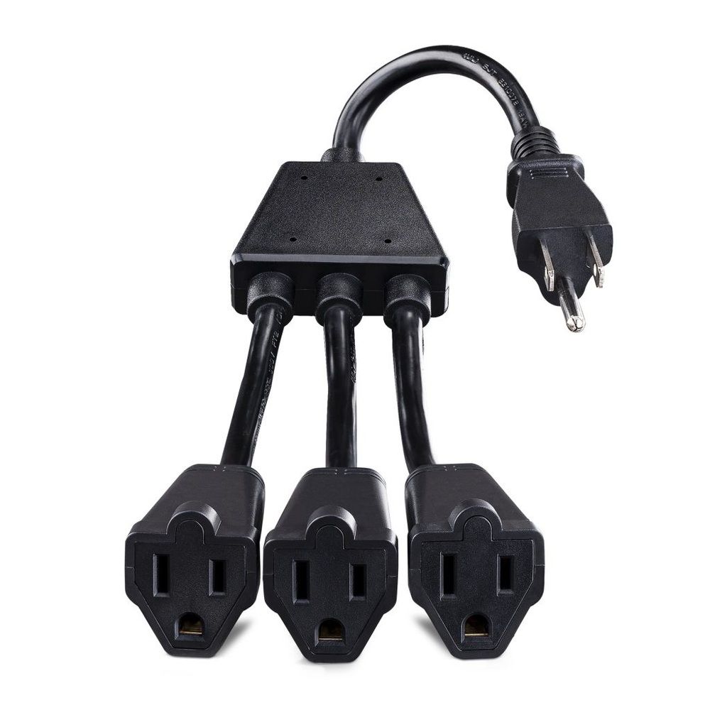 Cyber Power GC301 General Power 3 Outlet Extender Extension Cord